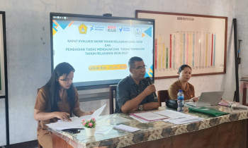 Rapat Evaluasi Akhir Tahun Pelajaran 2025/2026 dan Pembagian Tugas Mengajar dan Tugas Tambahan Tahun Pelajaran 2026/2027
