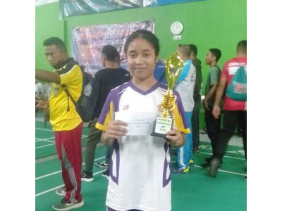 Juara 3 Badminton tingkat Kecamatan Komodo