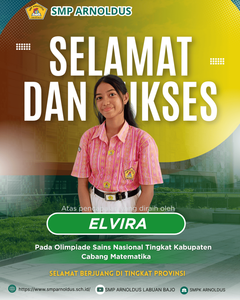 Lulus OSN Tingkat Kabupaten Cabang Matematika